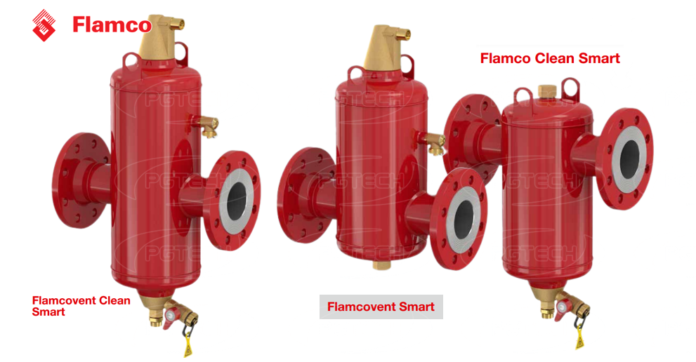 Dòng sản phẩm mới có công nghệ lọc tách cặn khử khí thông minh của Flamco
