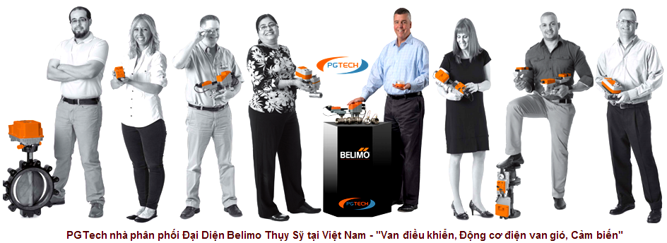 Van Belimo, Van điều khiển điện Belimo Thụy Sỹ nổi tiếng thế giới